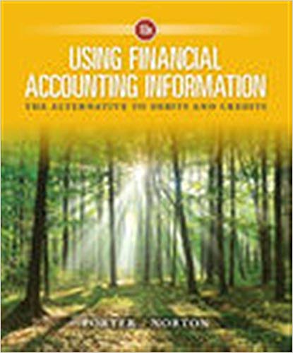 Test Bank for Using Financial Accounting Information The Alternative to Debits and Credits 10th Edition by Gary A. Porter
