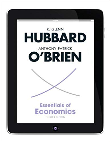 Test Bank for Essentials of Economics 3rd Edition by Glenn P. Hubbard