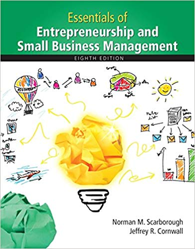 Test Bank for Essentials of Entrepreneurship and Small Business Management 8th Edition by Norman M. Scarborough