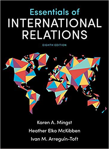 Test Bank for Essentials of International Relations 8th Edition by Karen A. Mingst
