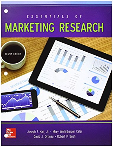 Test Bank for Essentials of Marketing Research 4th Edition by Joseph F Hair