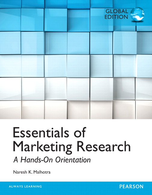 Test Bank for Essentials of Marketing Research Global 1st Edition by Naresh K. Malhotra