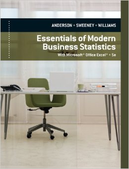 Test Bank for Essentials of Modern Business Statistics with Microsoft Excel 5th Edition by David R. Anderson