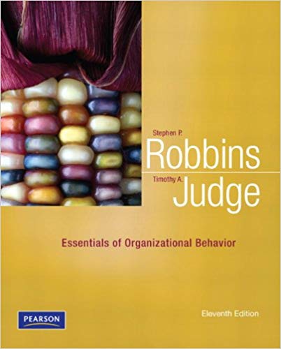 Test Bank for Essentials of Organizational Behavior 11th Edition by Stephen P. Robbins