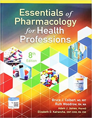 Test Bank for Essentials of Pharmacology for Health Professions 8th Edition by Bruce Colbert