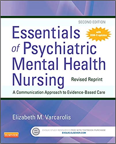 Test Bank for Essentials of Psychiatric Mental Health Nursing 2nd Edition by Elizabeth M. Varcarolis