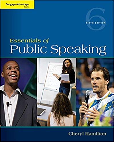 Test Bank for Essentials of Public Speaking 6th Edition by Cheryl Hamilton