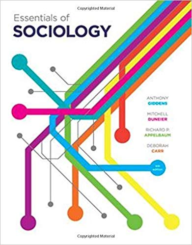 Test Bank for Essentials of Sociology 4th Edition by Anthony Giddens