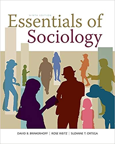 Test Bank for Essentials of Sociology 9th Edition by David B. Brinkerhoff