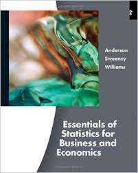 Test Bank for Essentials of Statistics for Business and Economics 6th Edition by David R. Anderson