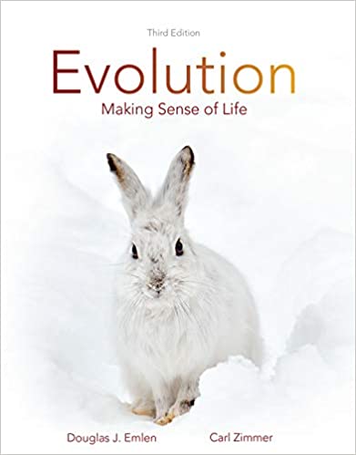 Test Bank for Evolution Making Sense of Life 3rd Edition by Douglas J. Emlen