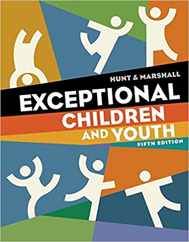 Test Bank for Exceptional Children and Youth 5th Edition by Nancy Hunt