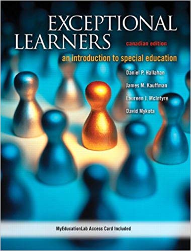 Test Bank for Exceptional Learners 1st Canadian Edition by Daniel Hallahan