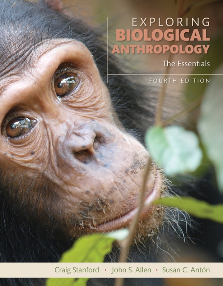 Test Bank for Exploring Biological Anthropology The Essentials 4th Edition by Craig Stanford