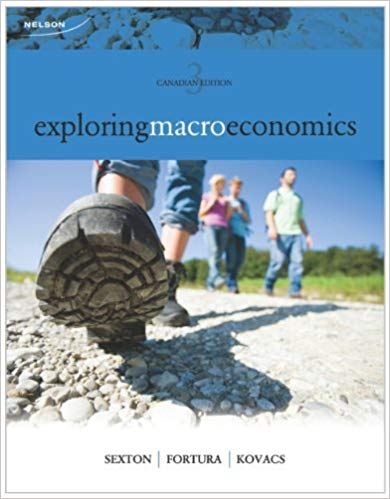 Test Bank for Exploring Macroeconomics 3rd canadian Edition by Robert L. Sexton