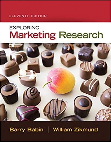 Test Bank for Exploring Marketing Research 11th Edition by Barry J. Babin