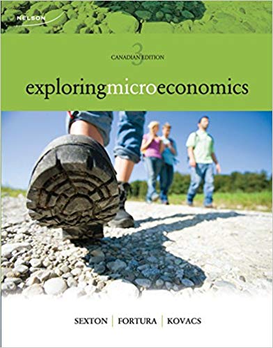 Test Bank for Exploring Microeconomics 3rd canadian Edition by Robert Sexton