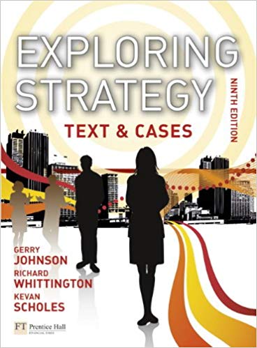Test Bank for Exploring Strategy Text and Cases 9th Edition by Gerry Johnson