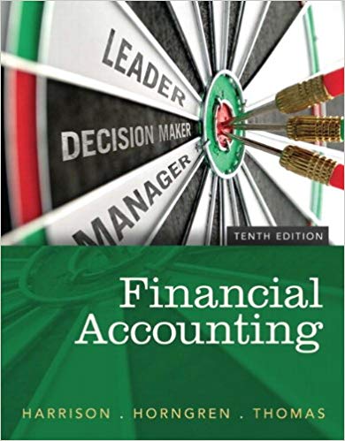Test Bank for Financial Accounting 10th Edition by Walter T. Harrison