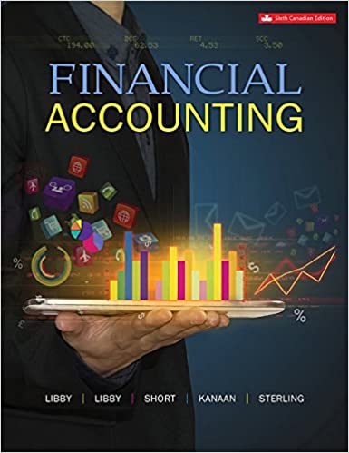 Test Bank for Financial Accounting 6th Canadian Edition by Robert Lib