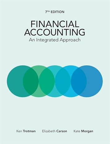 Test Bank for Financial Accounting An Integrated Approach 7th Edition by Ken Trotman
