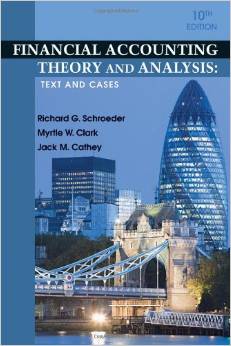 Test Bank for Financial Accounting Theory and Analysis Text and Cases 10th Edition by Richard G. Schroeder