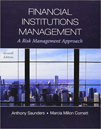 Test Bank for Financial Institutions Management A Risk Management Approach 7th Edition by Anthony Saunders