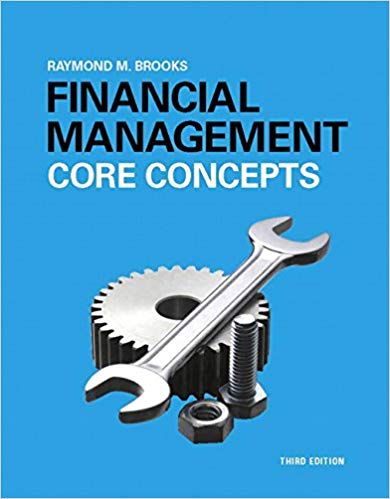 Test Bank for Financial Management Core Concepts 3rd Edition by Raymond Brooks