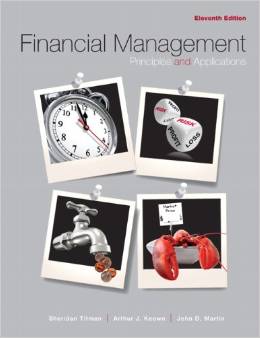 Test Bank for Financial Management Principles and Applications 11th Edition by Sheridan Titman
