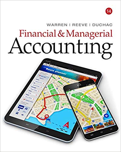 Test Bank for Financial Managerial Accounting 14th Edition by Carl Warren