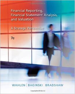 Test Bank for Financial Reporting Financial Statement Analysis and Valuation 7th Edition by James M. Whalen