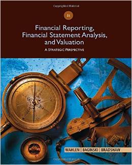 Test Bank for Financial Reporting Financial Statement Analysis and Valuation 8th Edition by James M. Wahlen
