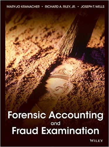 Test Bank for Forensic Accounting and Fraud Examination 1st Edition by Mary Jo Kranacher
