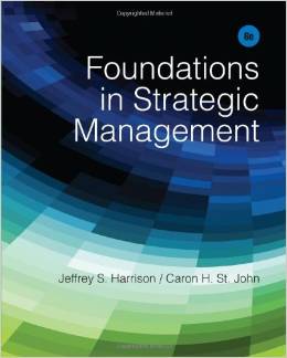 Test Bank for Foundations in Strategic Management 6th Edition by Jeffrey S. Harrison
