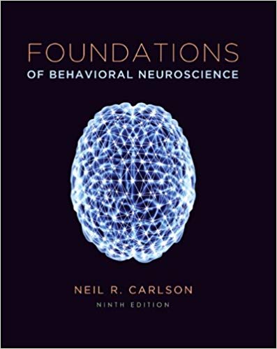 Test Bank for Foundations of Behavioral Neuroscience 9th Edition by Neil R. Carlson