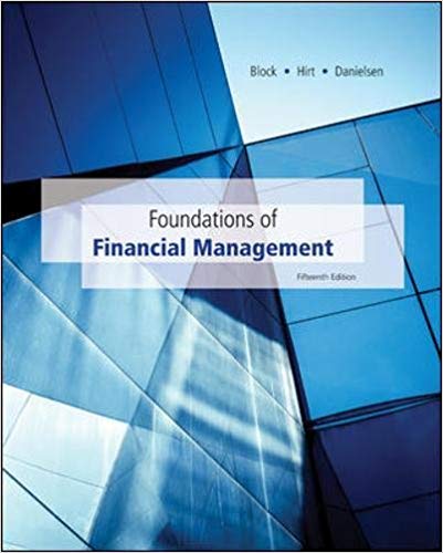 Test Bank for Foundations of Financial Management 15th Edition by Stanley B. Block