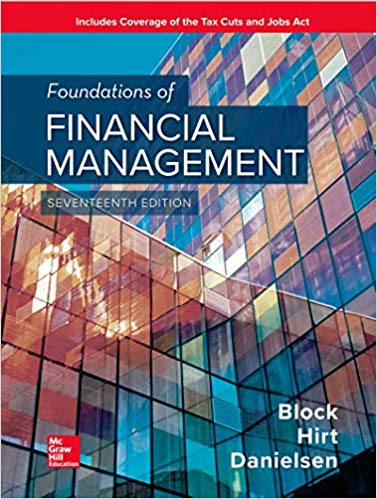 Test Bank for Foundations of Financial Management 17th Edition by Stanley B. Block