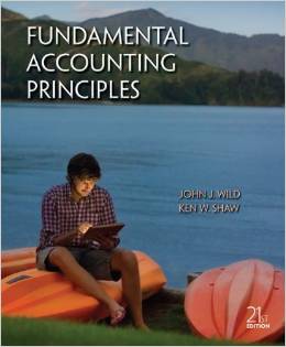 Test Bank for Fundamental Accounting Principles 21st Edition by John J. Wild