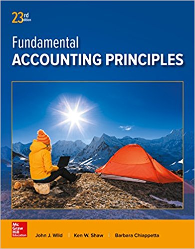 Test Bank for Fundamental Accounting Principles 23rd Edition by John Wild