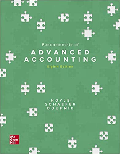 Test Bank for Fundamentals of Advanced Accounting 8th Edition by Joe Ben Hoyle