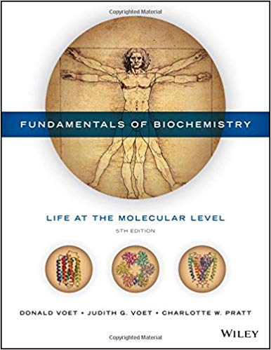 Test Bank for Fundamentals of Biochemistry Life at the Molecular Level 5th Edition by Donald Voet