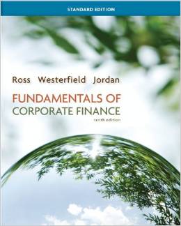 Test Bank for Fundamentals of Corporate Finance 10th Edition by Stephen Ross