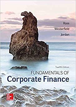 Test Bank for Fundamentals of Corporate Finance 12th Edition by Stephen Ross