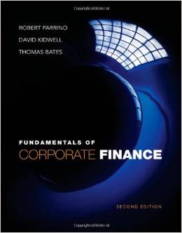 Test Bank for Fundamentals of Corporate Finance 2nd Edition by Robert Parrino