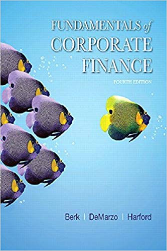 Test Bank for Fundamentals of Corporate Finance 4th Edition by Jonathan Berk