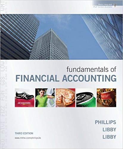 Test Bank for Fundamentals of Financial Accounting 3rd Edition by Fred Phillips