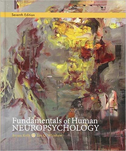 Test Bank for Fundamentals of Human Neuropsychology 7th Edition by Bryan Kolb