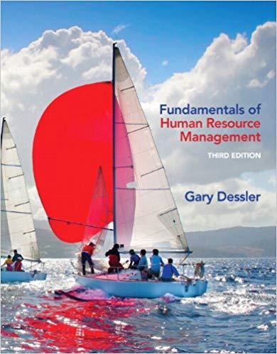 Test Bank for Fundamentals of Human Resource Management 3rd Edition by Gary Dessler