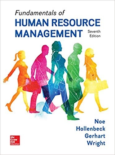 Test Bank for Fundamentals of Human Resource Management 7th Edition by Raymond Andrew Noe