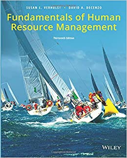 Test Bank for Fundamentals of Human Resource Management 13e by Susan L. Verhulst